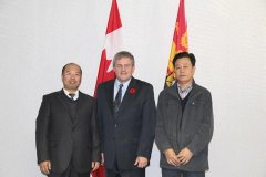 太阳集团tyc539高层造访加拿大纽省
