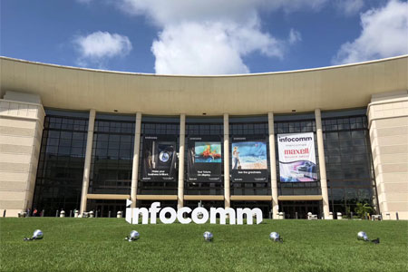 美国InfoComm展|太阳集团tyc539媒体建筑展位吸睛聚客